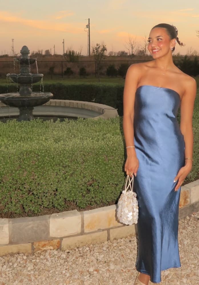 More to Come (Revolve) Emma Strapless Maxi Dress - Image 4