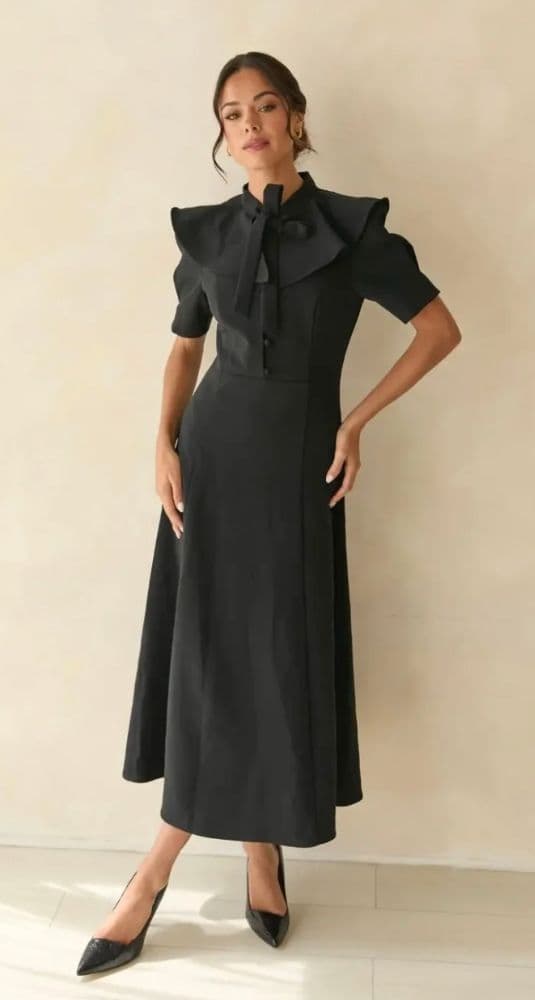 Timeless Classic Black Dress - Image 1