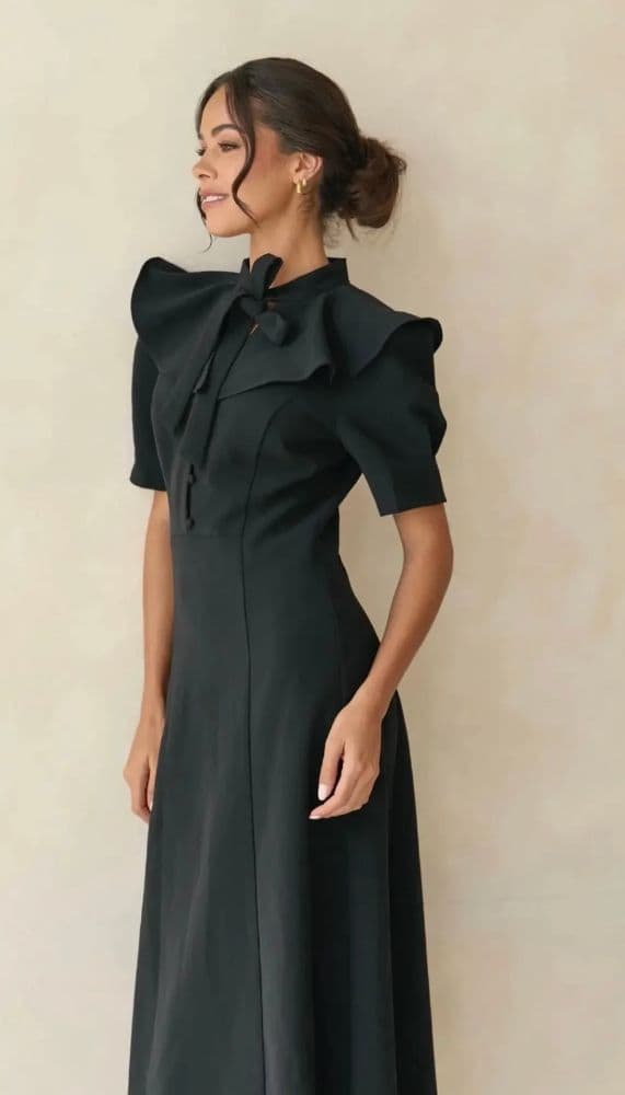 Timeless Classic Black Dress - Image 2