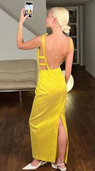 Bernadette Kim Open Back Dress - Image 2