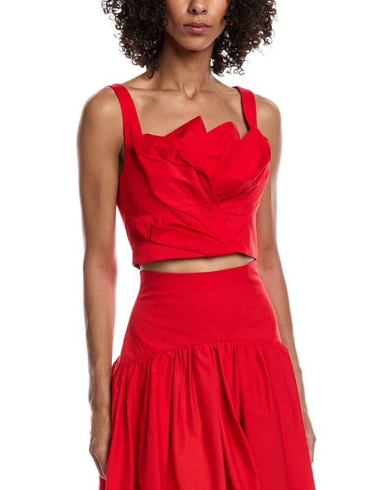Lela Rose Tulip Draped Top - Image 1