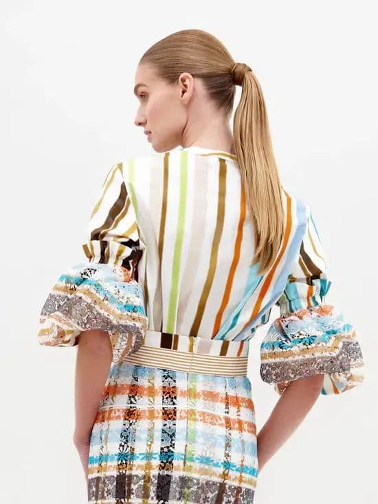 Silvia Tcherassi Nuru Blouse - Image 4