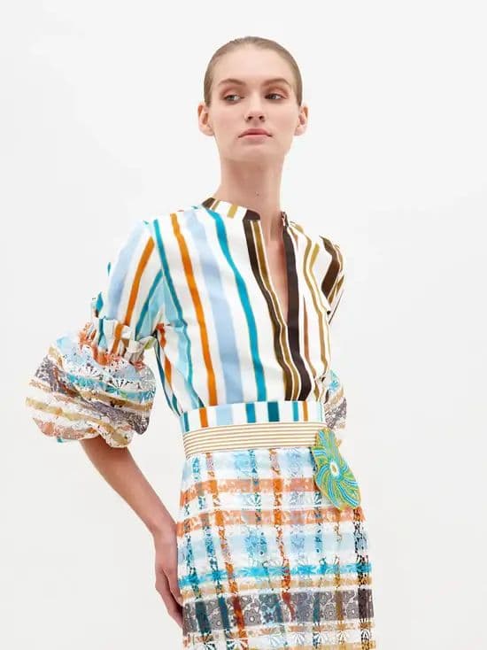 Silvia Tcherassi Nuru Blouse - Image 2