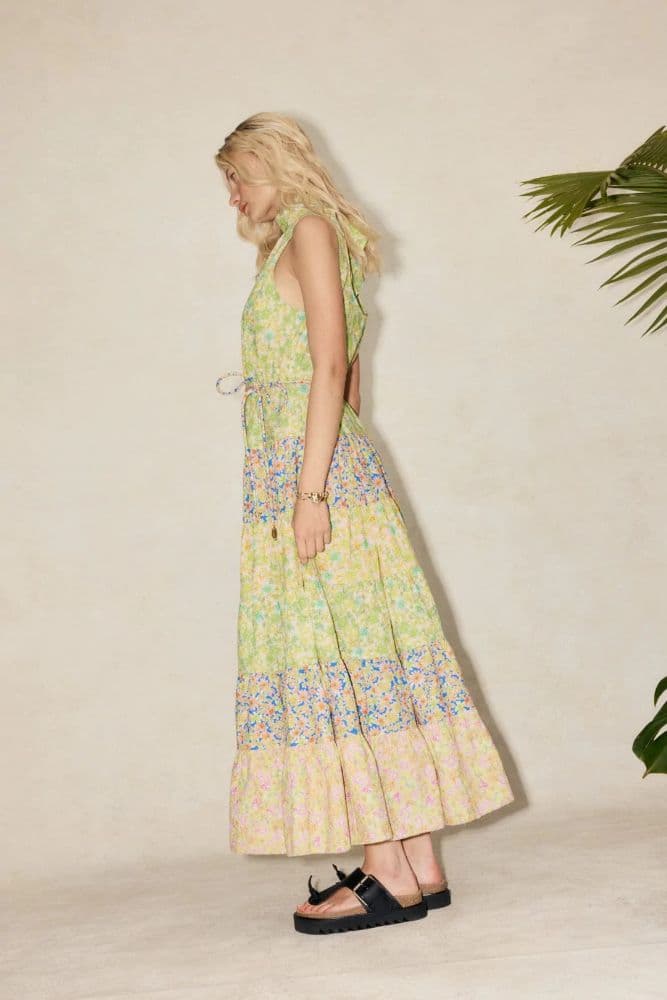 Alemais Daisy Spliced Midi Dress - Image 5