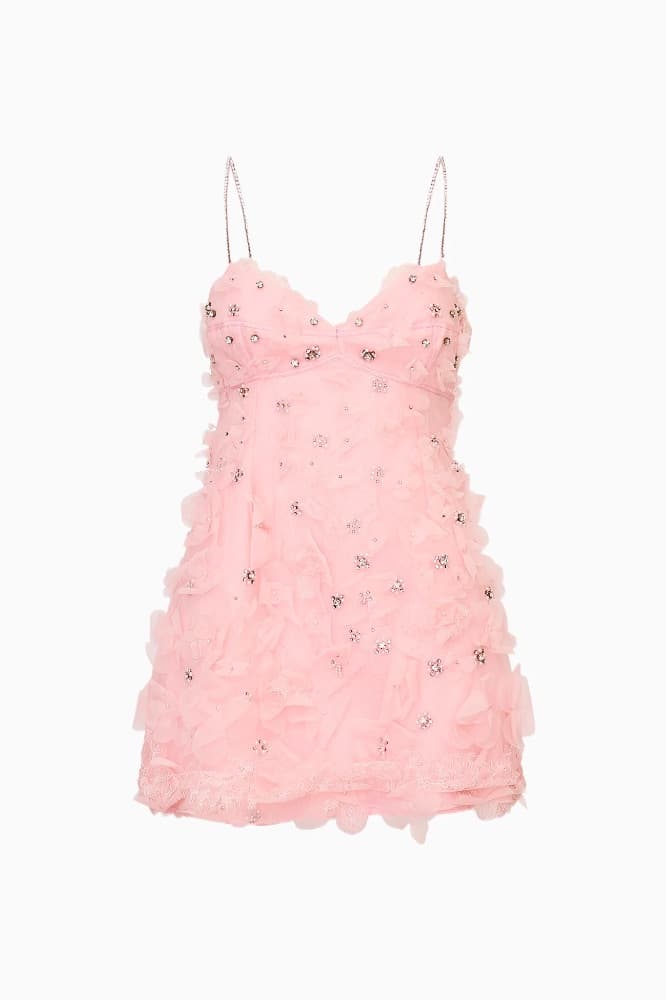 LoveShackFancy Ambessa Mini Dress - Image 2