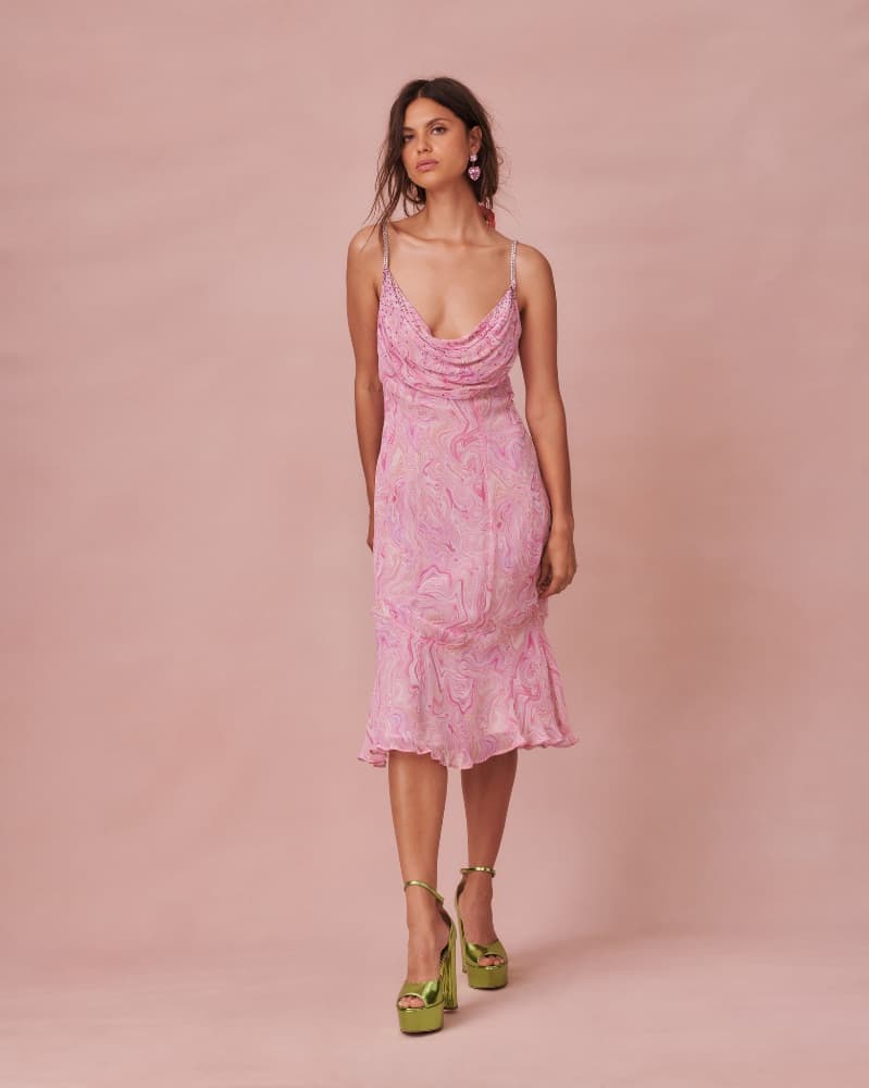 LoveShackFancy Cookie Midi Dress - Image 4