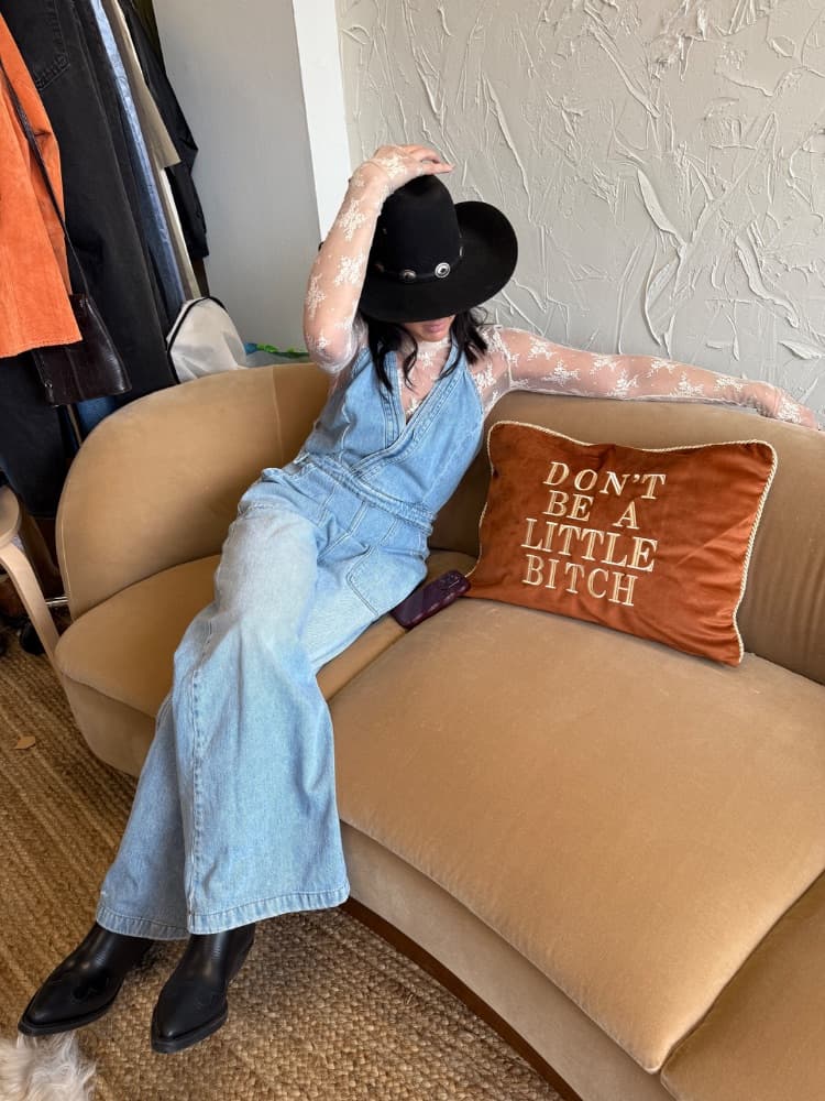 ETICA Denim Jumpsuit - Image 2
