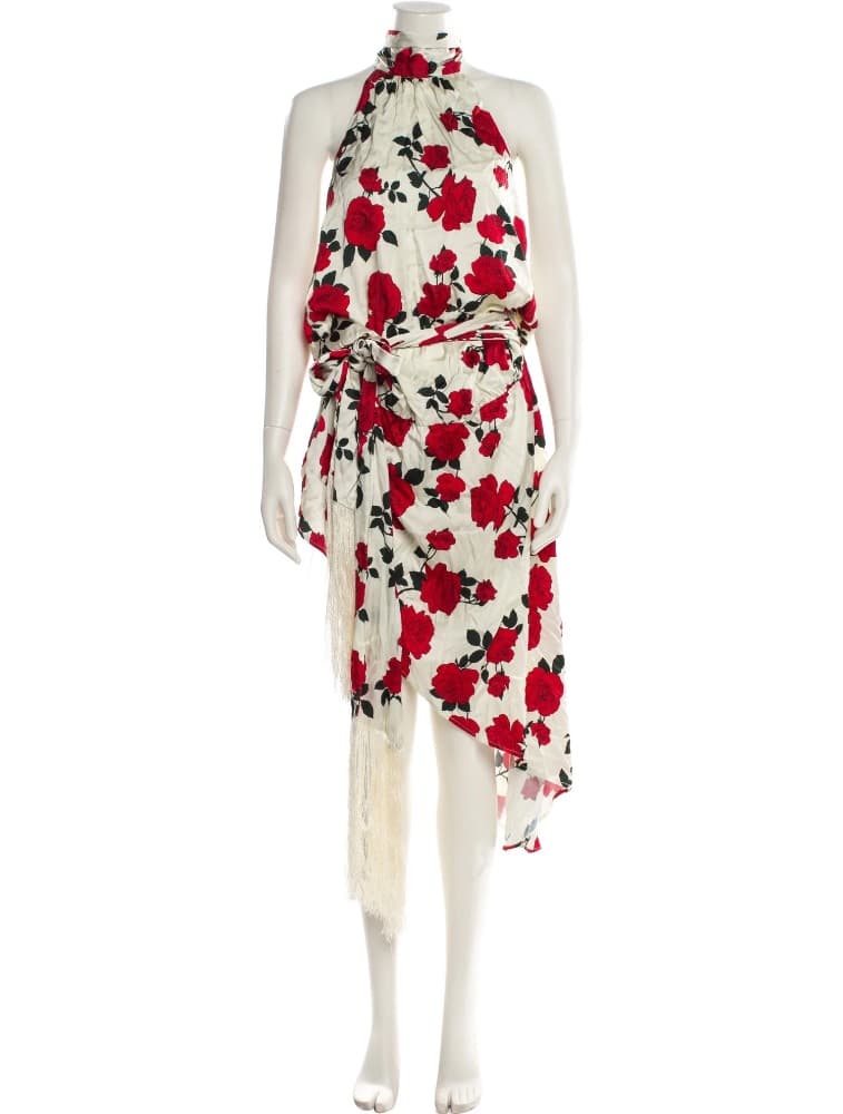 Mirae Floral Print Midi Dress - Image 2