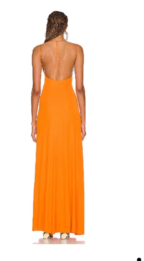 Victoria Beckham Halterneck Long Dress - Image 3