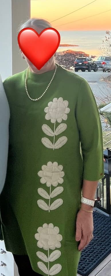 Frances valentine anne posy green dress - Image 1