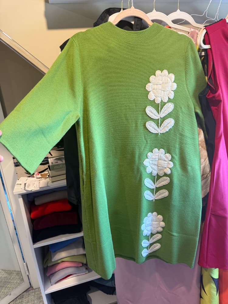 Frances valentine anne posy green dress - Image 2