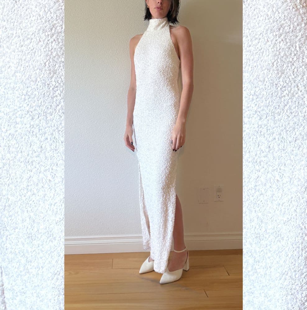 Rotate Bridal Sequined Halterneck Gown - Image 6