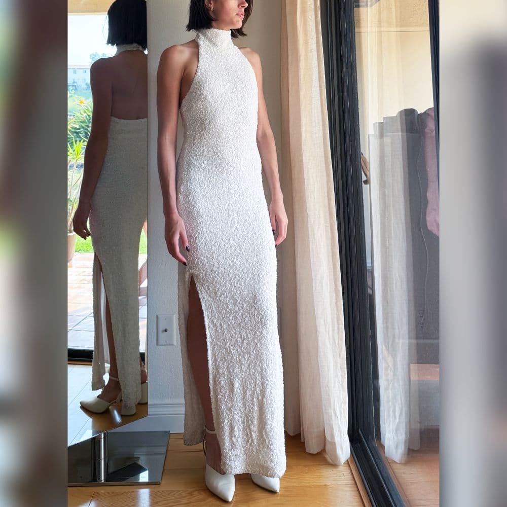 Rotate Bridal Sequined Halterneck Gown - Image 5