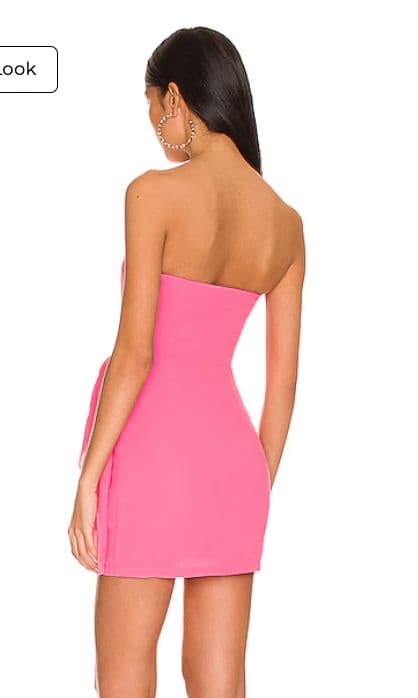 Superdown Strapless Mini Dress - Image 2