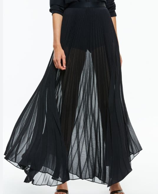 Black mesh skirt Alice +olivia - Image 2