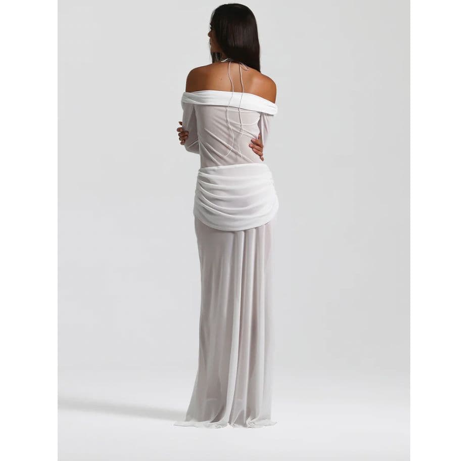 Emily Gown in White - Image 3