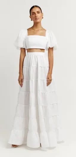Dissh Aisle White Linen Set - Image 2