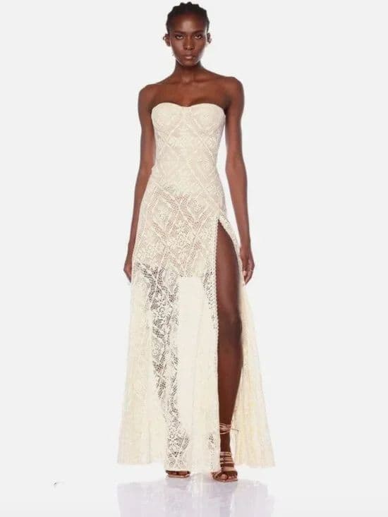 Bronx and Banco Elena Strapless Gown - Image 1