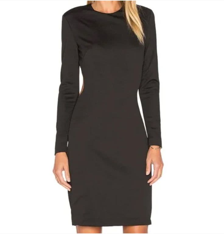 Blaque Label Backless Black Dress - Image 3