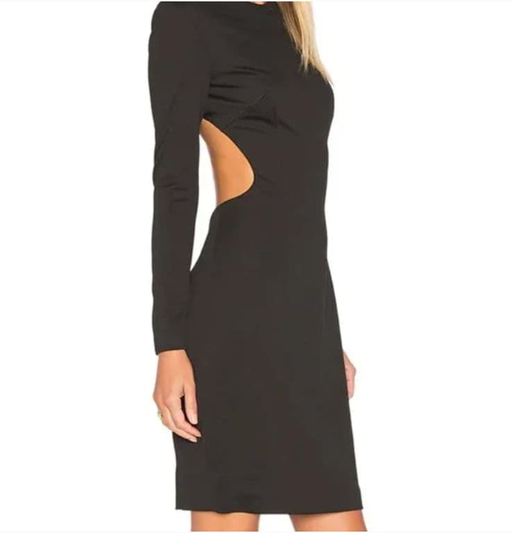 Blaque Label Backless Black Dress - Image 2