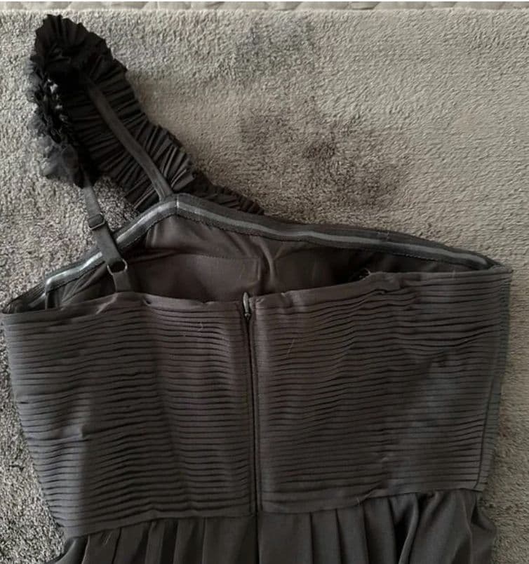 Adriana Papell Black Evening Gown - Image 3