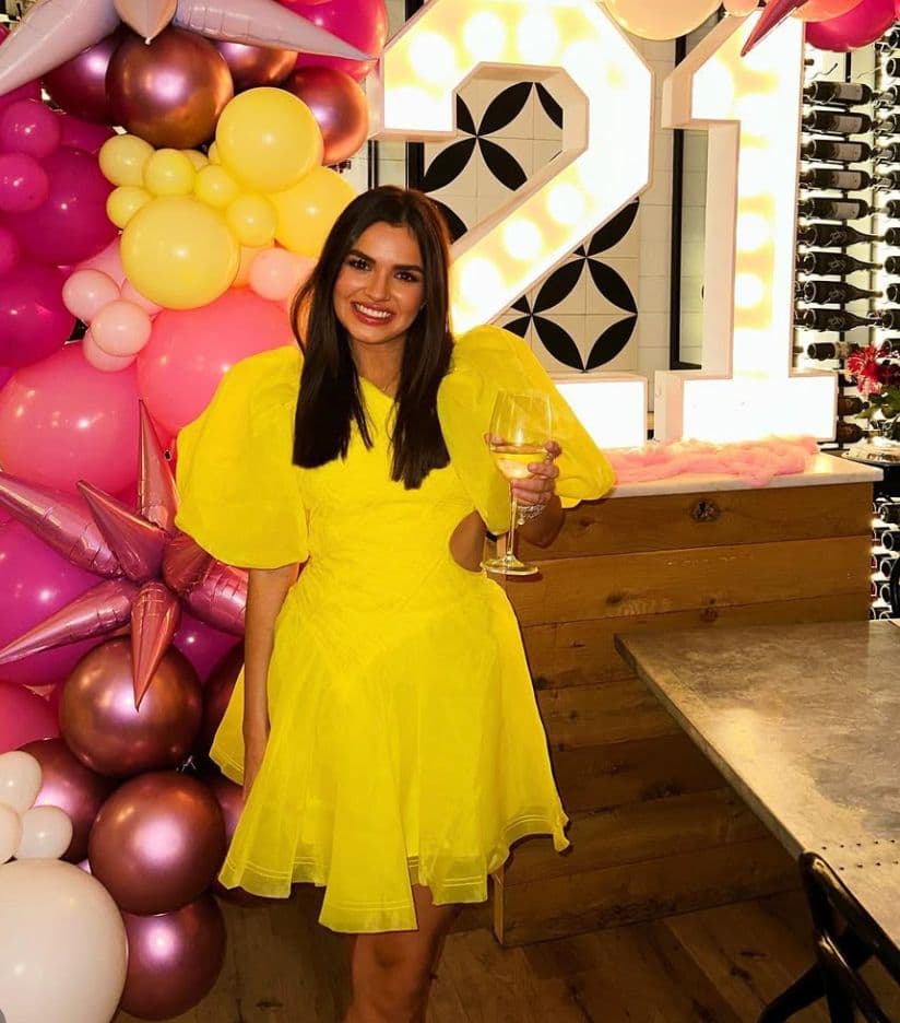 AJE DAWN RUCHED MINI DRESS YELLOW - Image 2