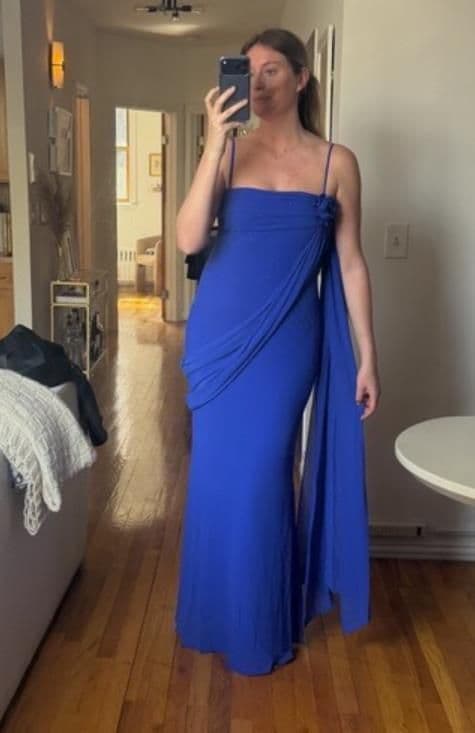 Meshki Blue Wedding Dress - Image 1