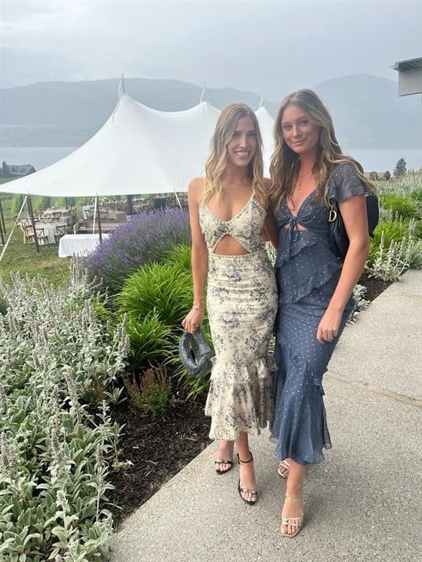 Wedding Guest Blue-ish Gray with Sparkles - Image 2