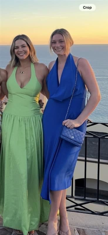 TOM FORD Blue Hatler Dress - Image 1