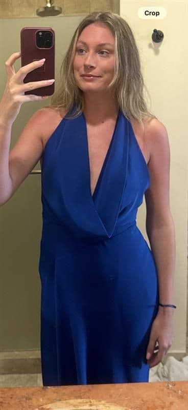TOM FORD Blue Hatler Dress - Image 2