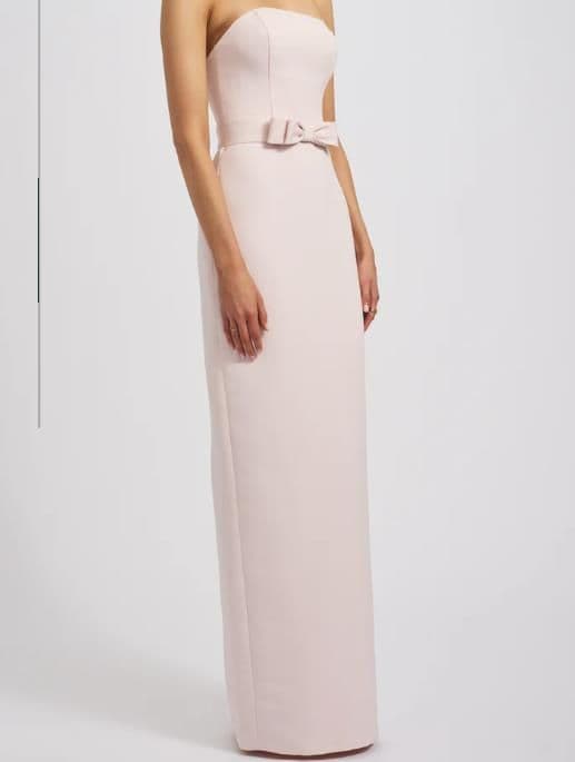 Wedding Guest Gown/Dress Strapless with Bow Detail - Image 5