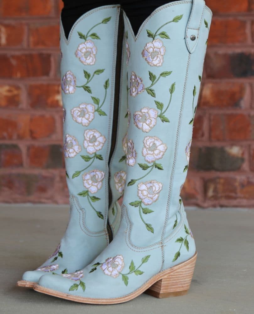 Light Blue Liberty Cowboy Boots - Image 2