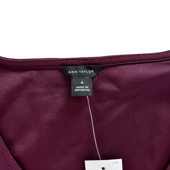 NWT Ann Taylor Long Sleeve Blouse sz M - Image 3