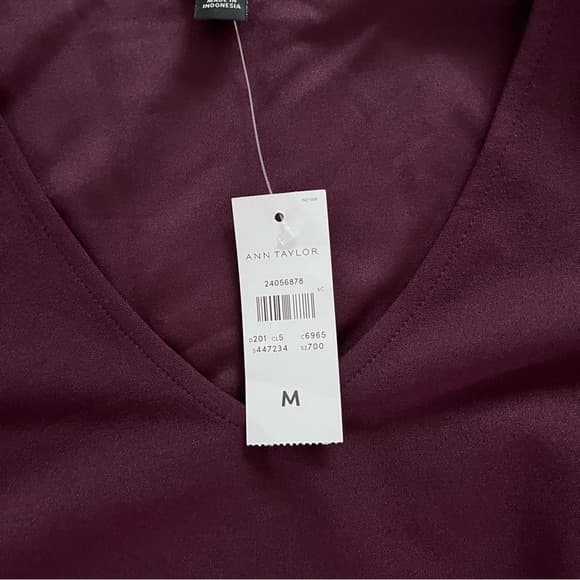 NWT Ann Taylor Long Sleeve Blouse sz M - Image 5