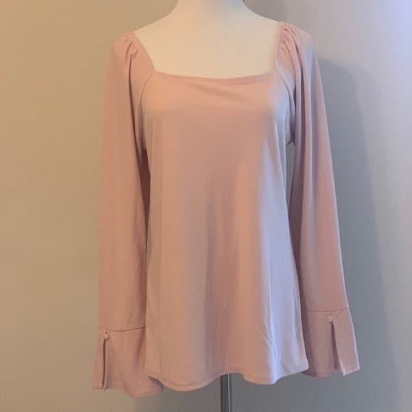 NWT Ann Taylor Long Sleeve Top Sz M - Image 2