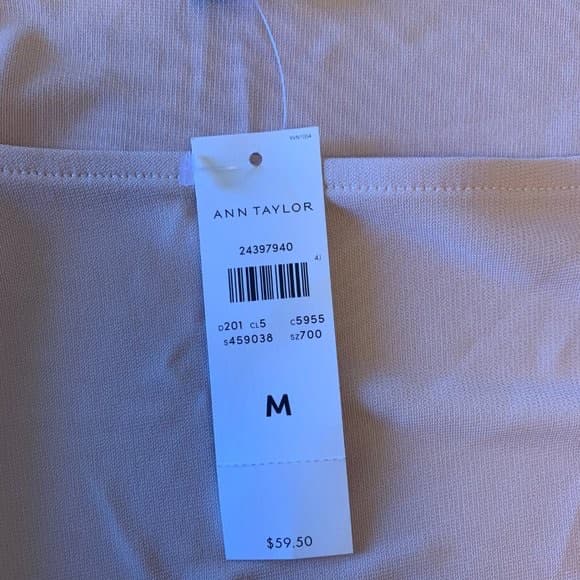 NWT Ann Taylor Long Sleeve Top Sz M - Image 5