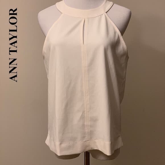 NWOT Ann Taylor Halter Shell / M - Image 1