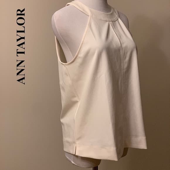 NWOT Ann Taylor Halter Shell / M - Image 4