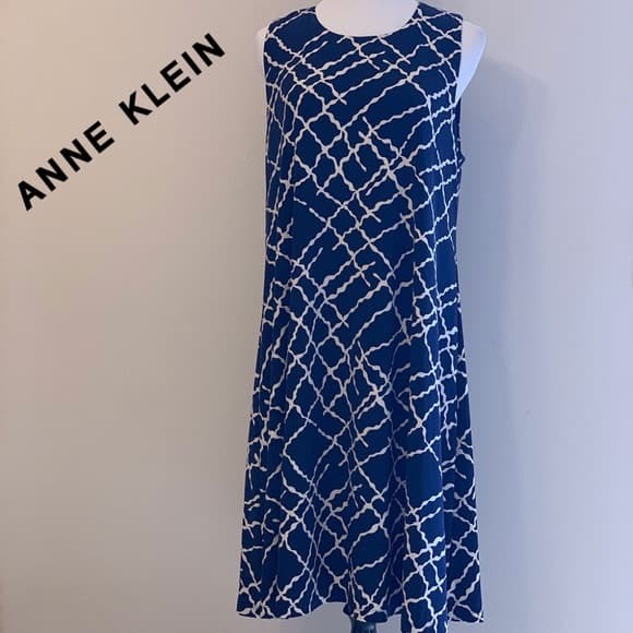 NWT Anne Klein Women's Sleeveless Swing Dress / L - Image 3