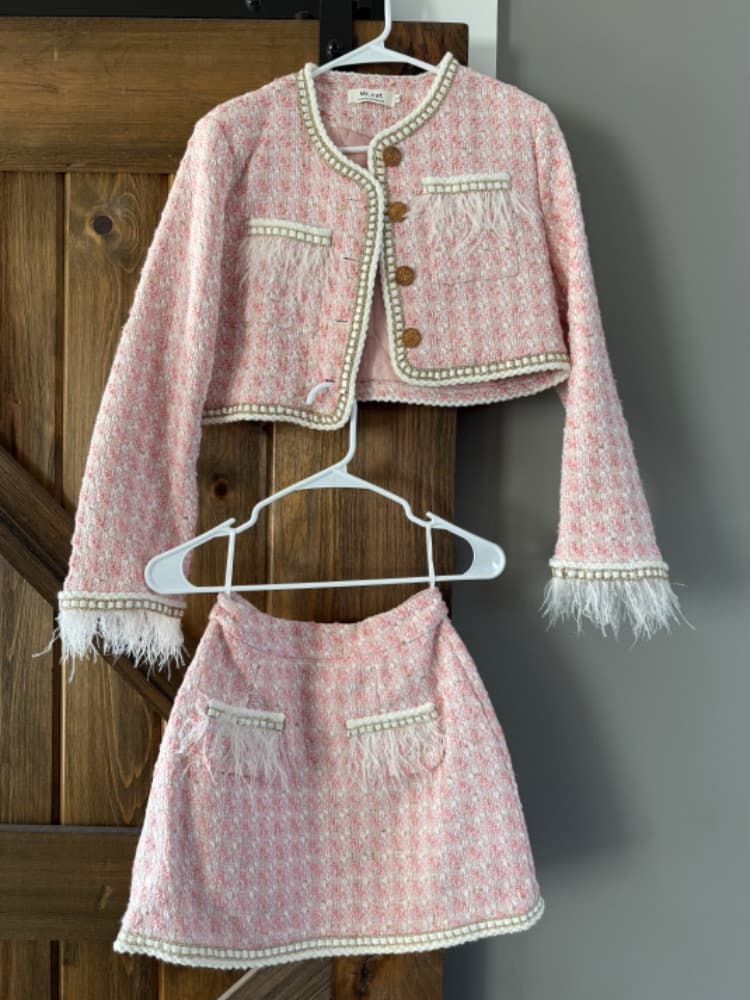 Tweed Jacket and Skirt - Image 4
