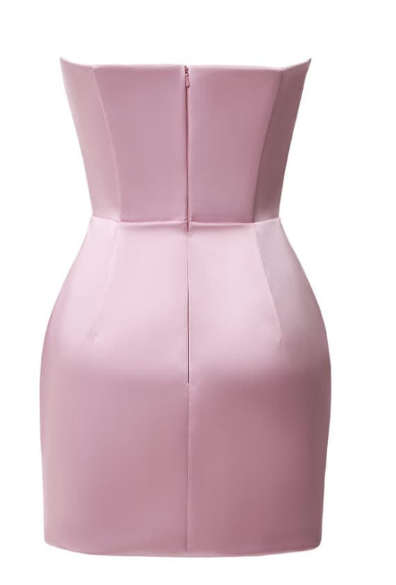Dia De Rose SATIN MINI DRESS - Image 2