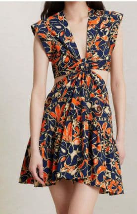 ALC Lexi Cotton Cutout Dress - Image 2