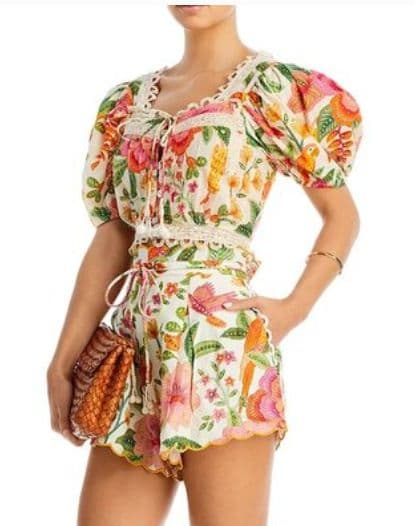 Farm Rio Macaw Bloom Floral Set - Image 2