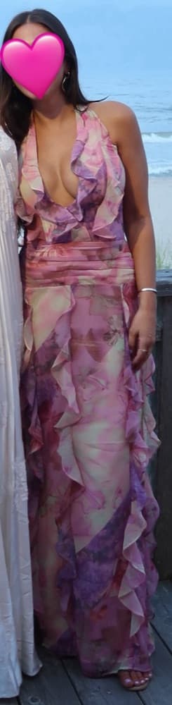 Revolve Patchwork Multi Maxi Dress - Image 4