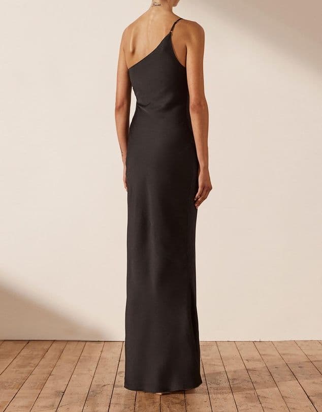 Shona Joy Luxe Asymmetrical Gathered Maxi Dress - Image 3