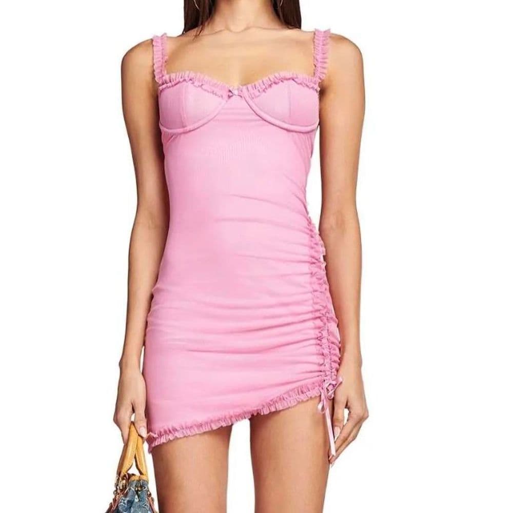 I.AM.GIA Pink Fleur Dress - Image 1