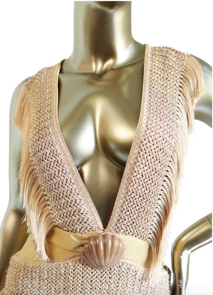 Patbo Fringe Dress - Image 4