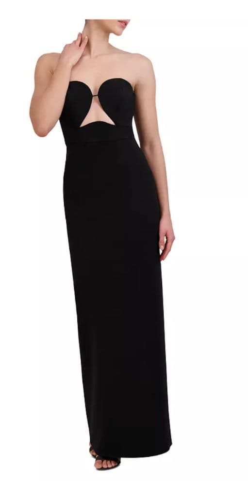 BCBGMAXAZRIA Strapless Cutout Dress - Image 2