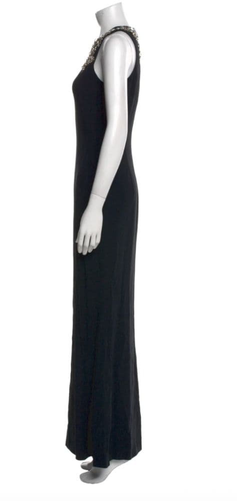 Alexander Mcqueen Crystal Embellished Gown - Image 3
