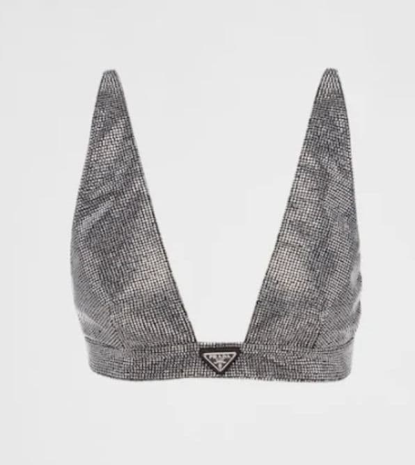 Prada Crystal Bra Top - Image 4